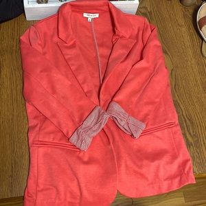 Skies Are Blue Blazer - Salmon colored - Size M